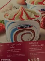 Mängden socker i Coupe de glace vanille-fraise