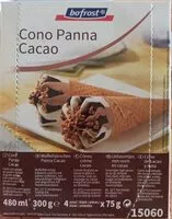 Mängden socker i Como panna cacao