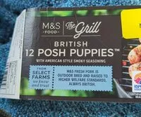 Mängden socker i 12 Posh Puppies