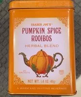 Mängden socker i Pumpkin spice rooibos tea
