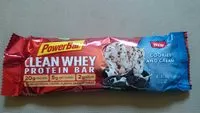 Mängden socker i Clean whey protein bar