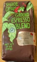 Mängden socker i Shade Grown Groumd Espresso Blend