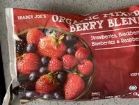 Mängden socker i Organic mixed berries