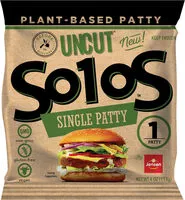 Mängden socker i So1 os single plant based patty uncut burger