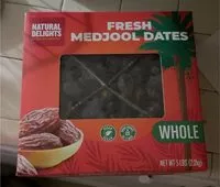 Mängden socker i Fresh medjool dates