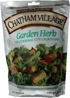 Mängden socker i Chatham village homestyle croutons garden herb