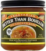 Mängden socker i Vegetarian no chicken base