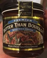 Mängden socker i Better than bouillon sauteed onion