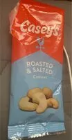 Mängden socker i Roasted & salted cashews