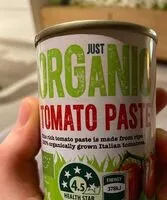 Mängden socker i Organic tomato paste