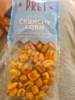 Mängden socker i salted crunchy corn