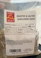 Mängden socker i Roasted Salted Sunflower Seeds