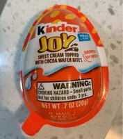 Mängden socker i Kinder joy