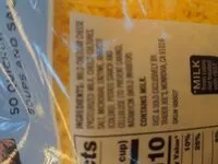 Mängden socker i Shredded Mild Cheddar Cheese