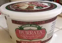 Mängden socker i Burrata