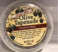 Mängden socker i Traditional Olive Tapenade