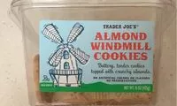 Mängden socker i Almond windmill cookies