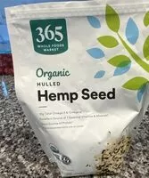 Mängden socker i Organic Hulled Hemp Seeds