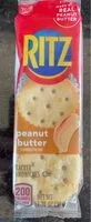 Mängden socker i Peanut butter crackers