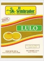 Mängden socker i El sembrador fruit pulp