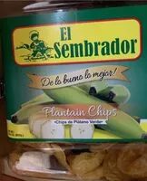 Mängden socker i Plantain chips