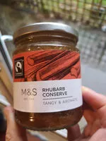 Mängden socker i MS Rhubarb Conserve
