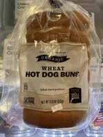 Mängden socker i Organic Wheat Hot Dog Buns