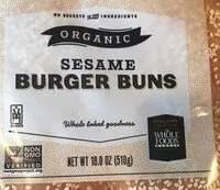 Mängden socker i Sesame burger buns