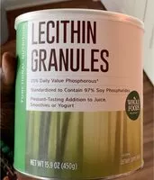 Mängden socker i Lecithin Granules