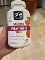 Mängden socker i chewable. vitamin c.