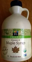 Mängden socker i Maple syrup