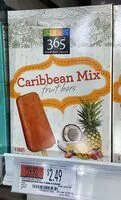Mängden socker i Caribbean Mix Fruit Bars