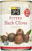 Mängden socker i Pitted Black Olives