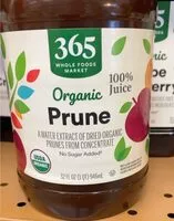 Mängden socker i Organic Prune Juice