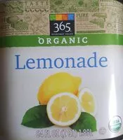 Mängden socker i Organic lemonade