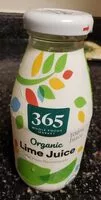 Mängden socker i Organic 100% Juice, Lime