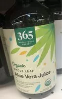 Mängden socker i Organic whole leaf 365