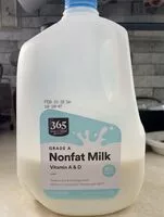 Mängden socker i Grade A Nonfat Milk