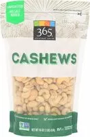 Mängden socker i Cashews