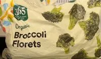 Mängden socker i Organic Broccoli Florets