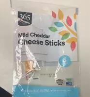 Mängden socker i Mild cheddar cheese sticks
