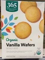 Mängden socker i Organic vanilla wafers