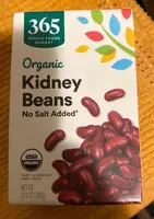 Mängden socker i Organic Kidney Beans