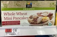 Mängden socker i Whole wheat mini pancakes