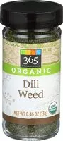 Mängden socker i Organic dill weed