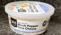 Mängden socker i Black Pepper Feta Cheese