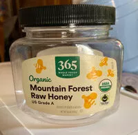 Mängden socker i Mountain forest raw honey