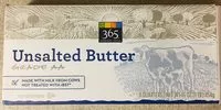 Mängden socker i Unsalted Butter
