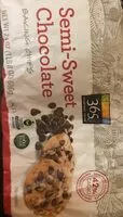 Mängden socker i Semi Sweet Chocolate (baking chips)