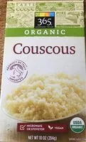 Mängden socker i Organic couscous
